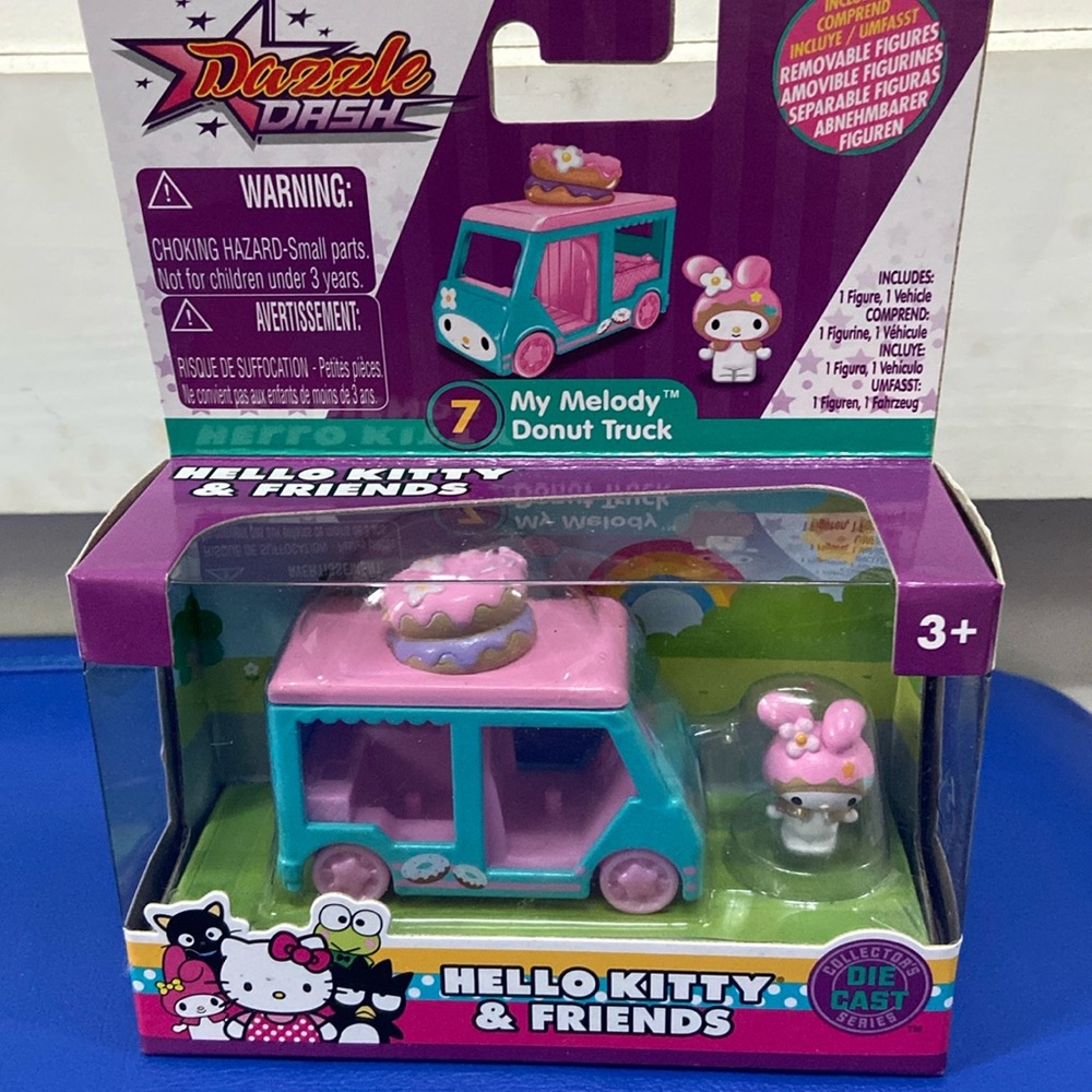 Dazzle Dash Hello Kitty toy #7 Melody Donut Truck New in box collectible